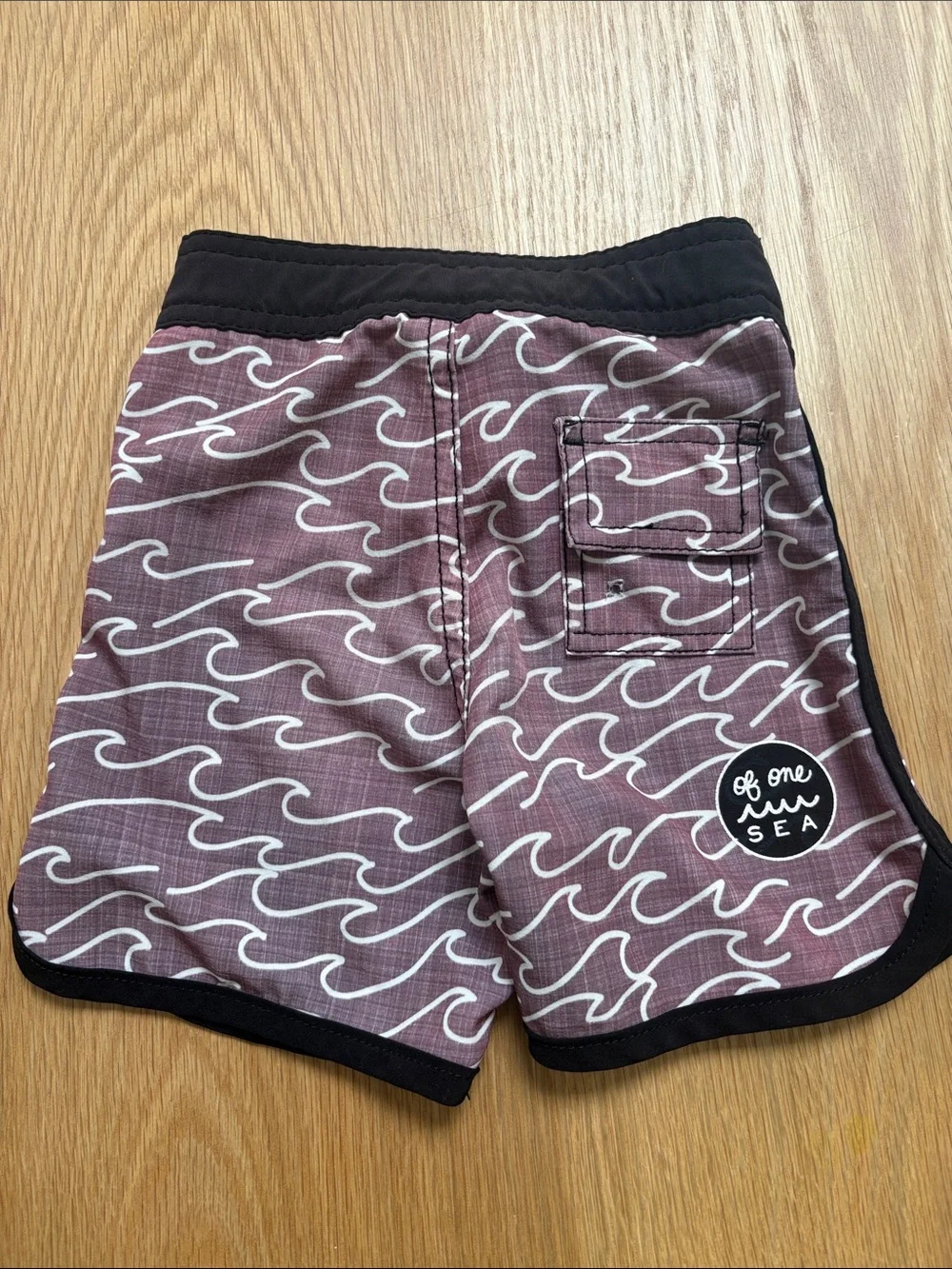 Of One sea black boardshorts